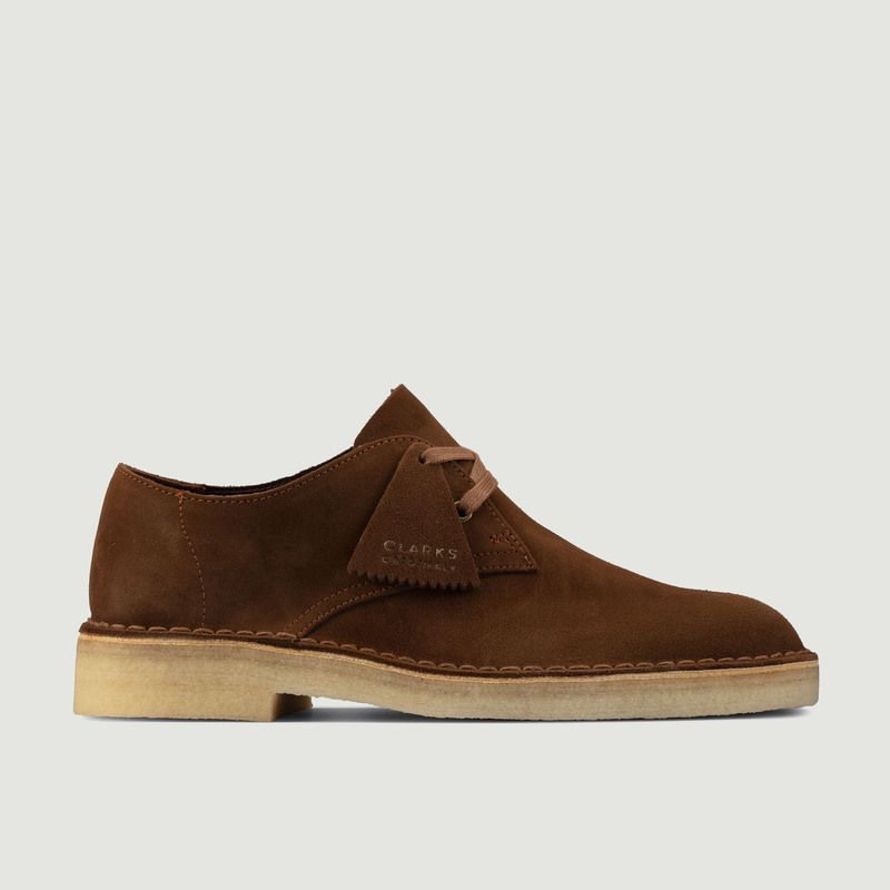 l stitch clarks suede