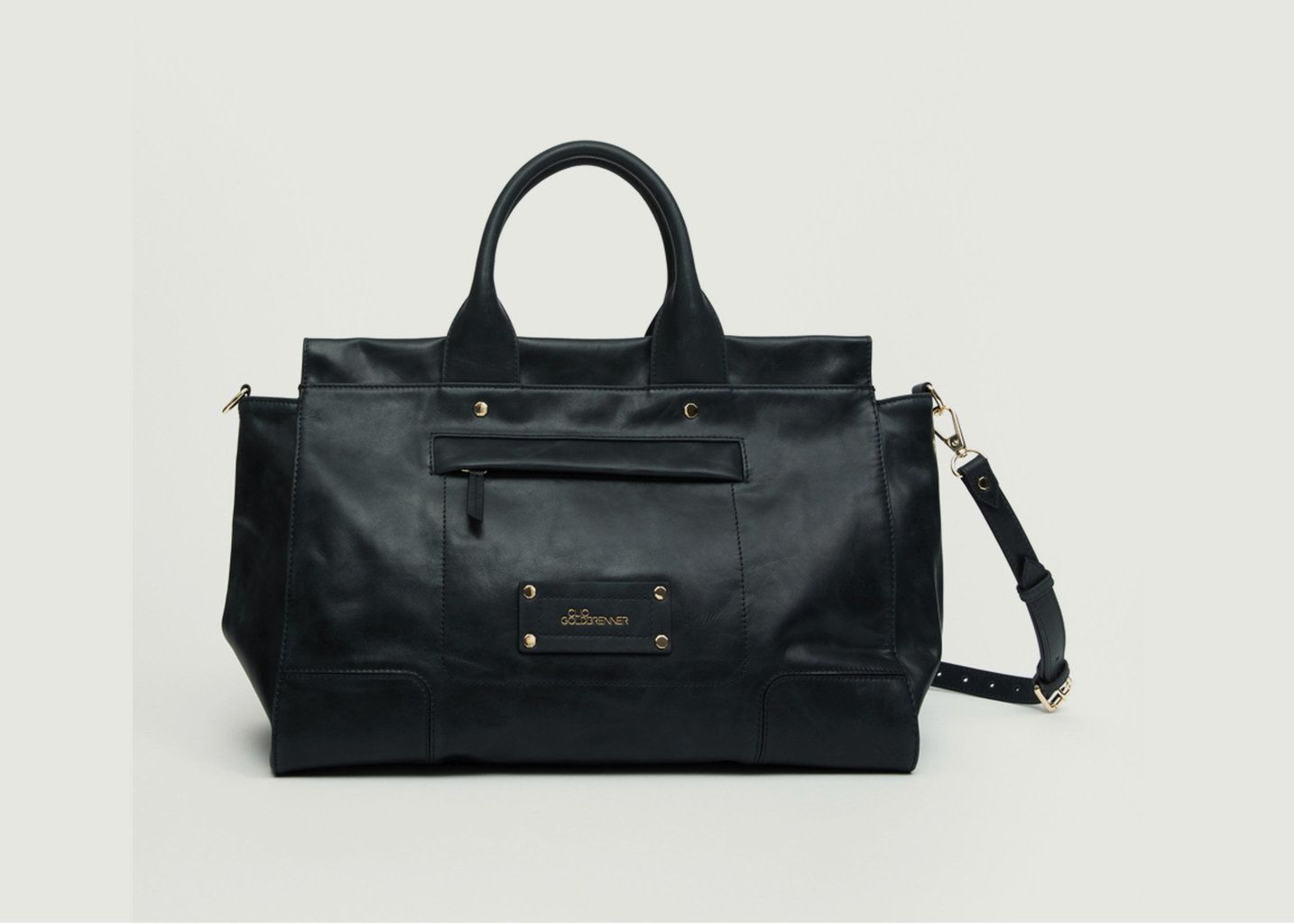 Hercule Classic Calfskin Leather Bag - Clio Goldbrenner