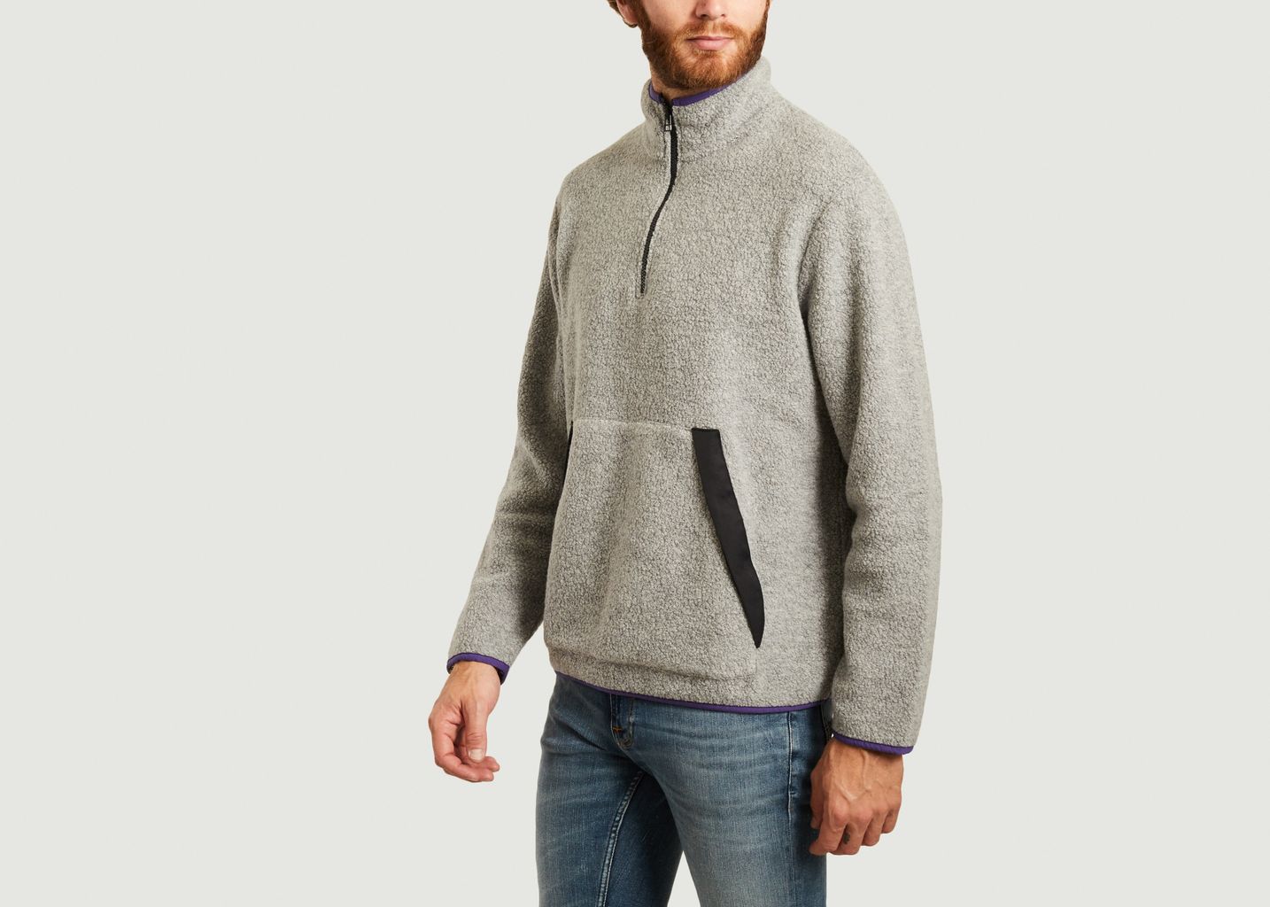 Fleece sweater - Closed