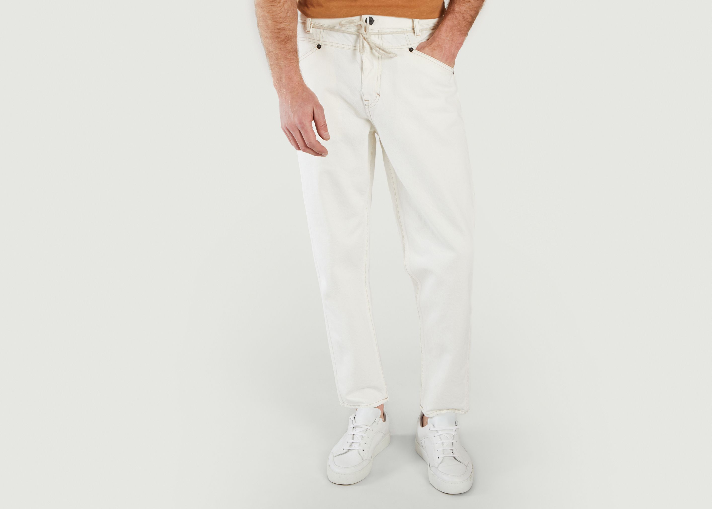 X-Pocket Jeans in organic cotton - Closed