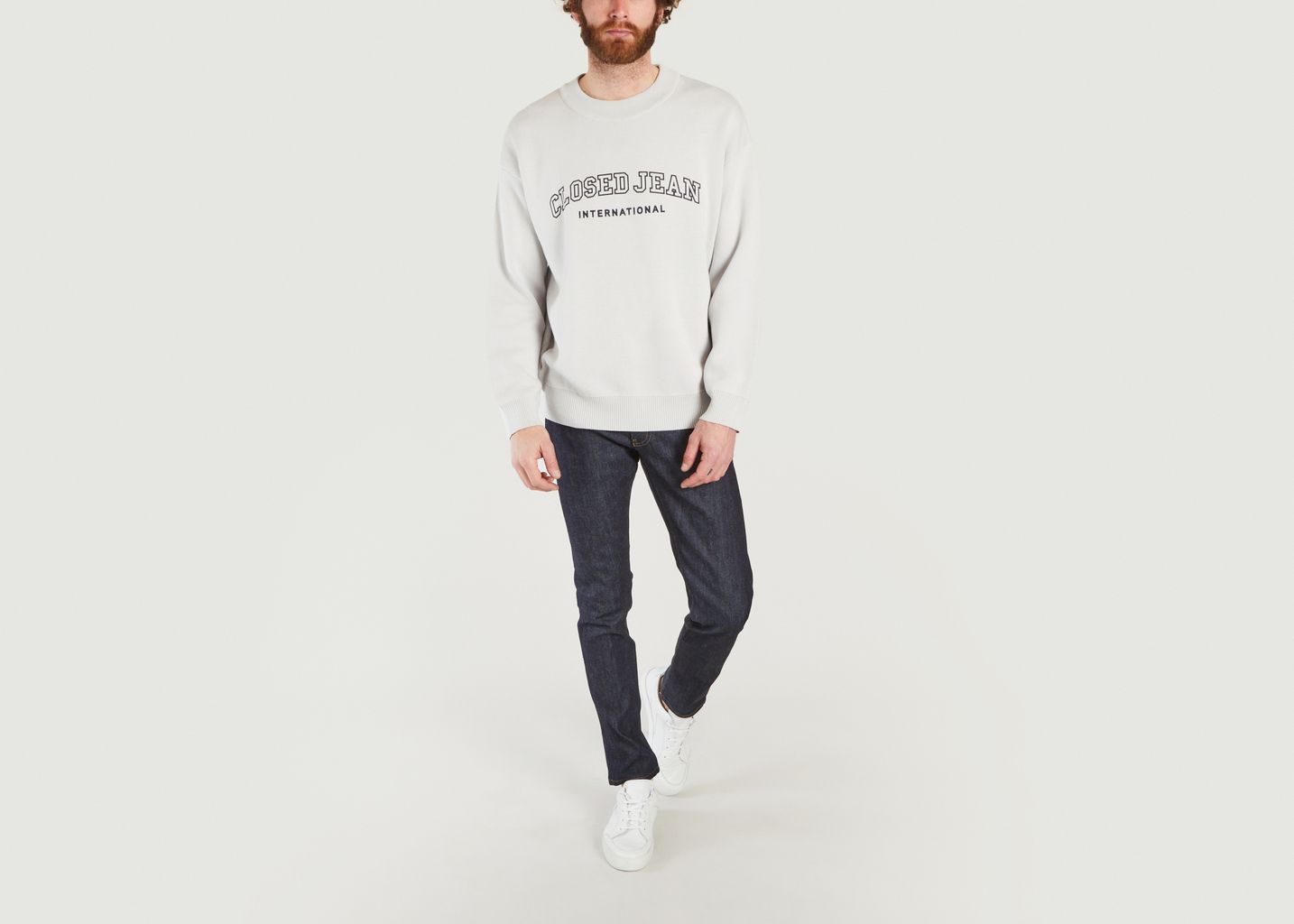 Sweatshirt The Closed Jeans in organic cotton and wool - Closed