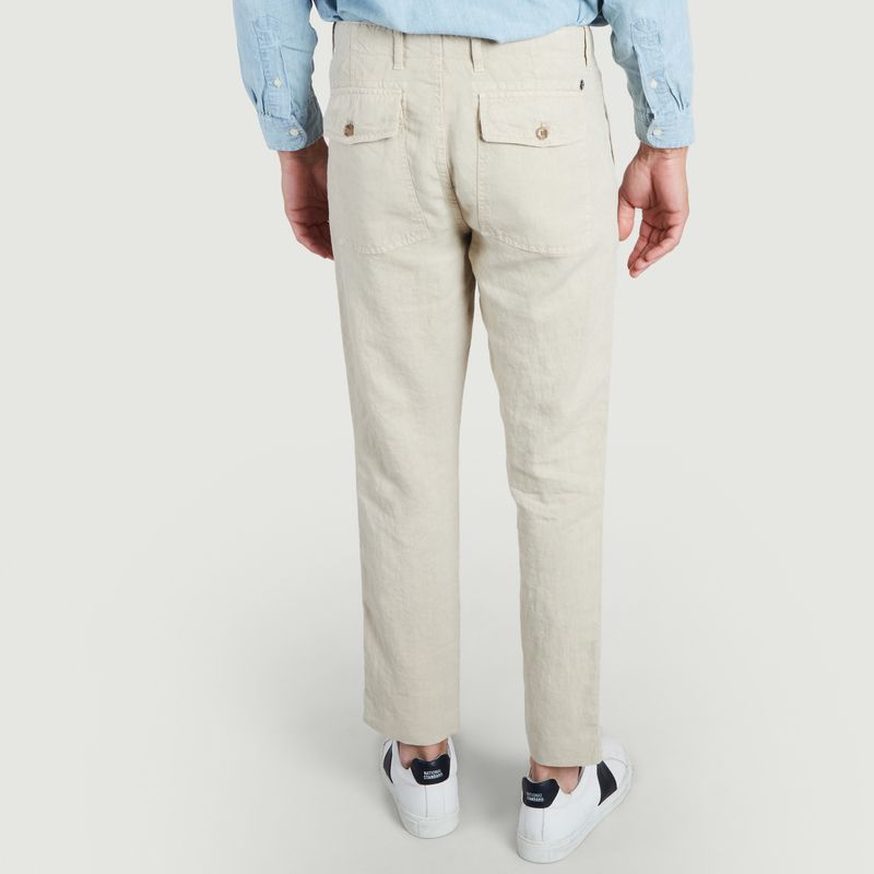Kobe Tapered Linen Pants - Closed