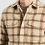 matière Chequered Overshirt - Closed