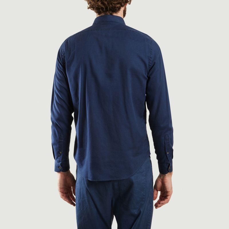 Chemise A Col Ouvert En Piqué De Coton - Closed