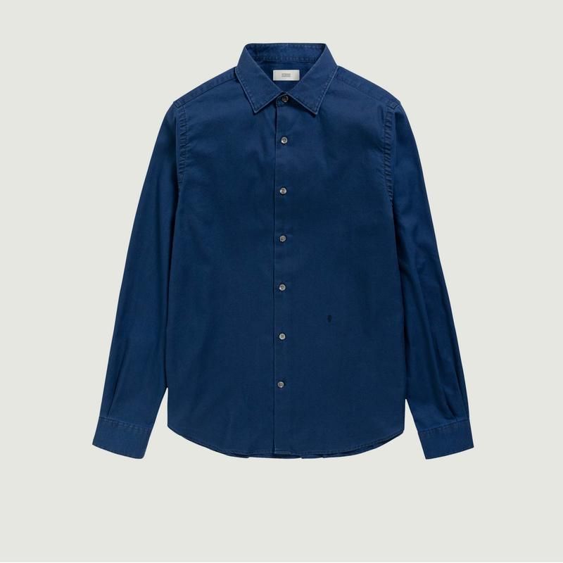 Chemise A Col Ouvert En Piqué De Coton - Closed