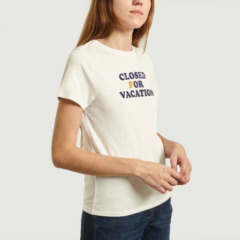 T-shirt imprimé Closed for vacation - Closed