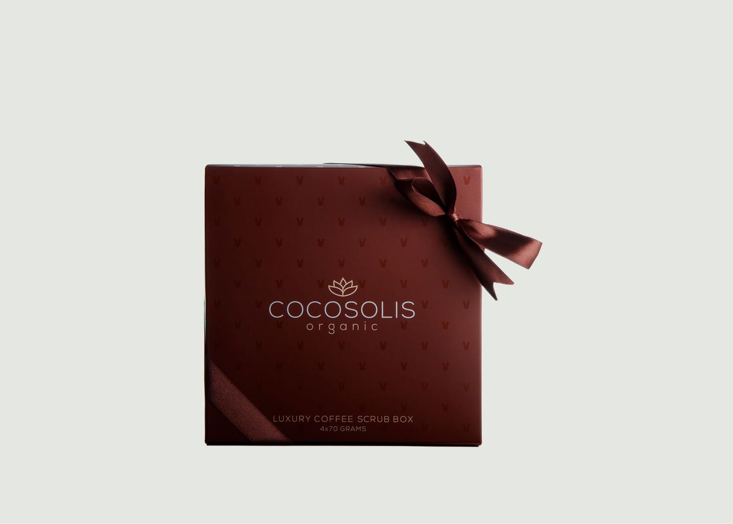 Boîte à gommage de luxe pour le café - Cocosolis