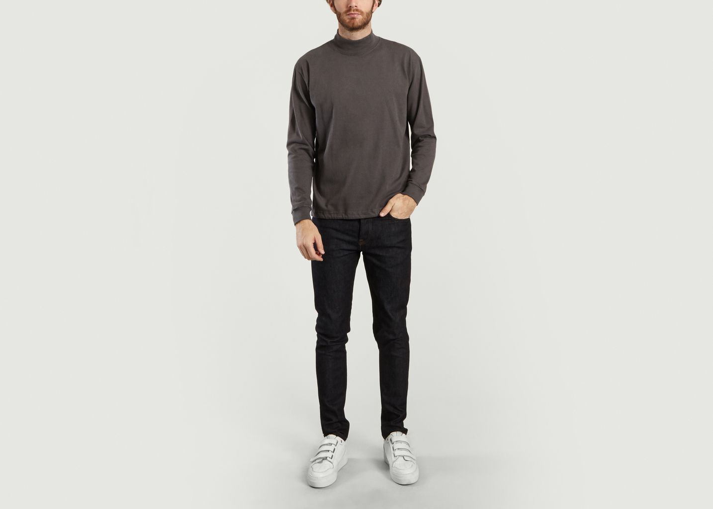 Oversized Jersey Sweatshirt - Coltesse