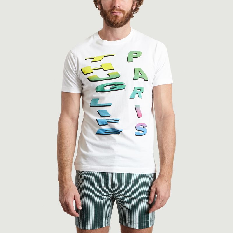 Wordart Printed T-Shirt - Commune de Paris