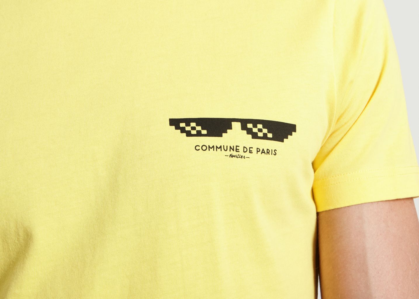 Glasses Printed T-Shirt - Commune de Paris
