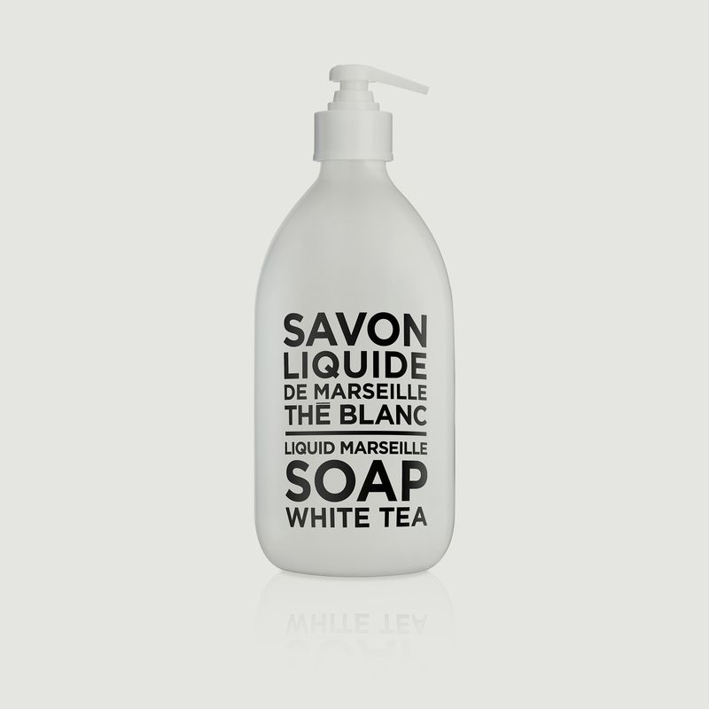 Liquid Marseille Soap White Tea 500ml - La Compagnie de Provence
