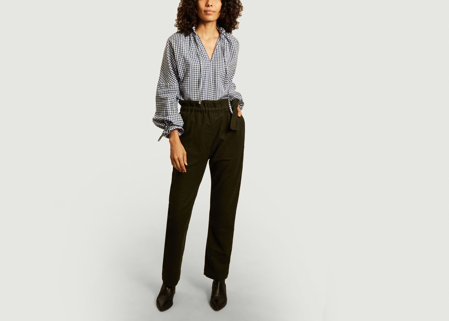 Louise cotton trousers - Gaëlle constantini