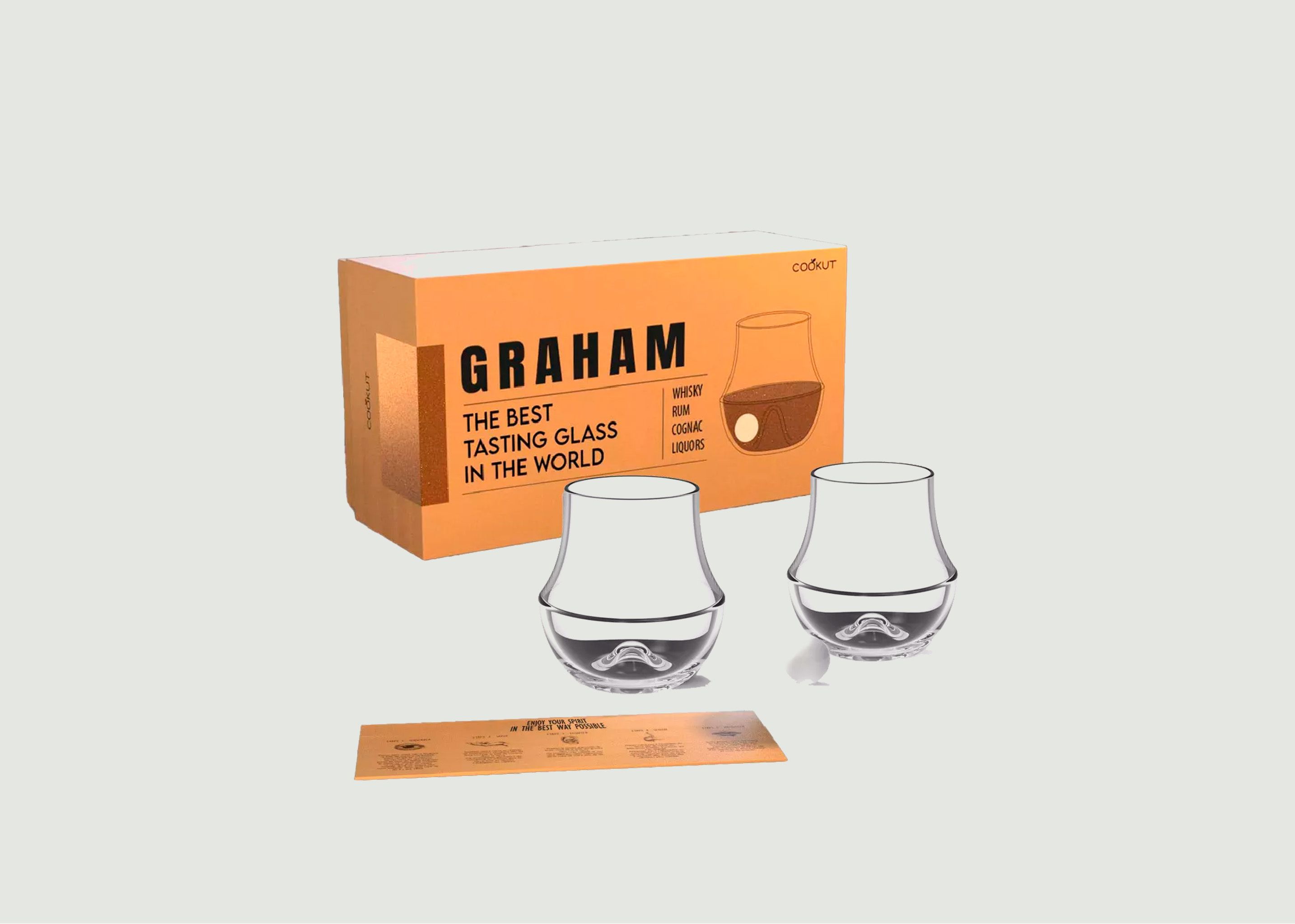 Coffret de 2 verres de dégustation Graham - Cookut