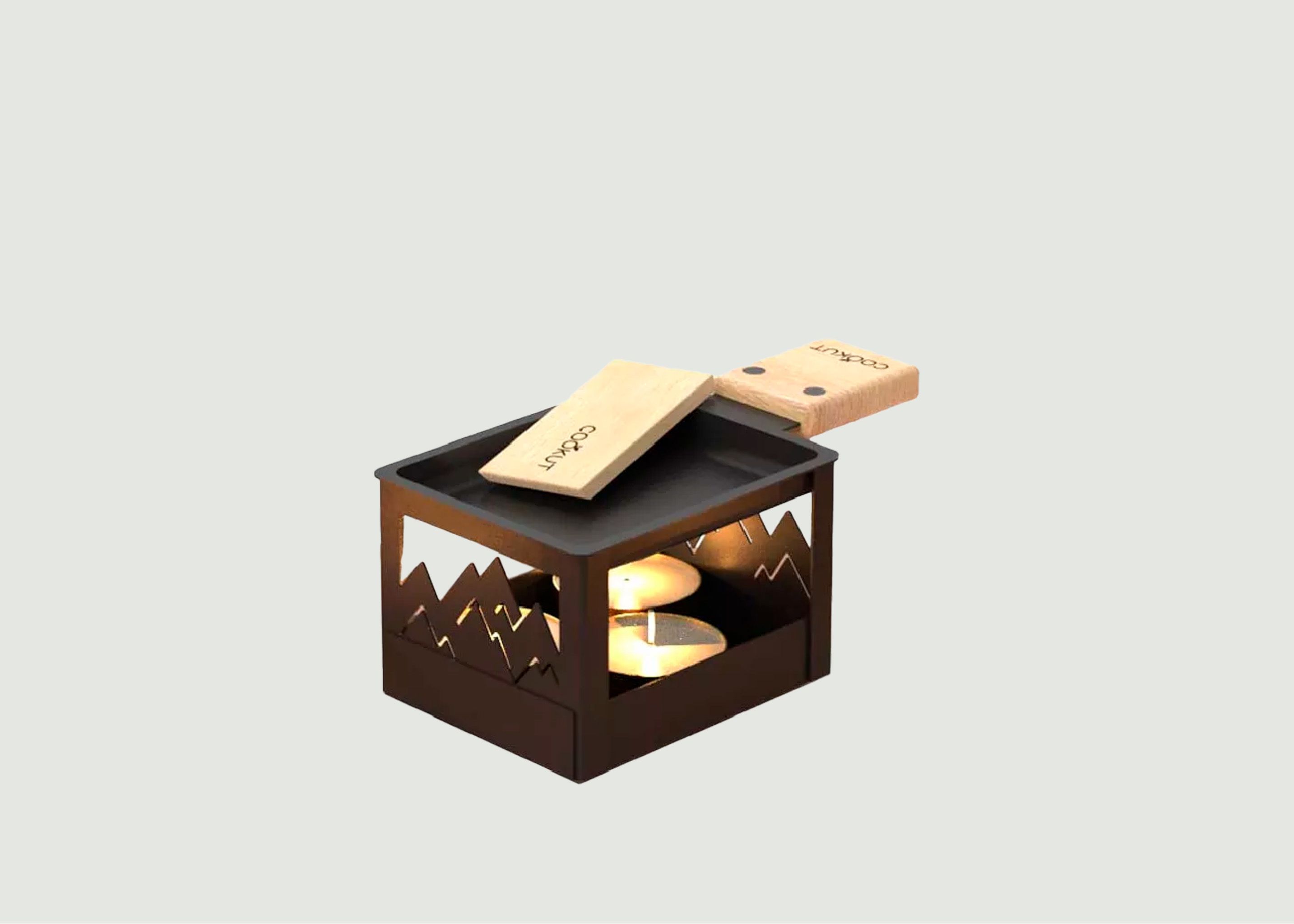 Foldable candle raclette - Cookut
