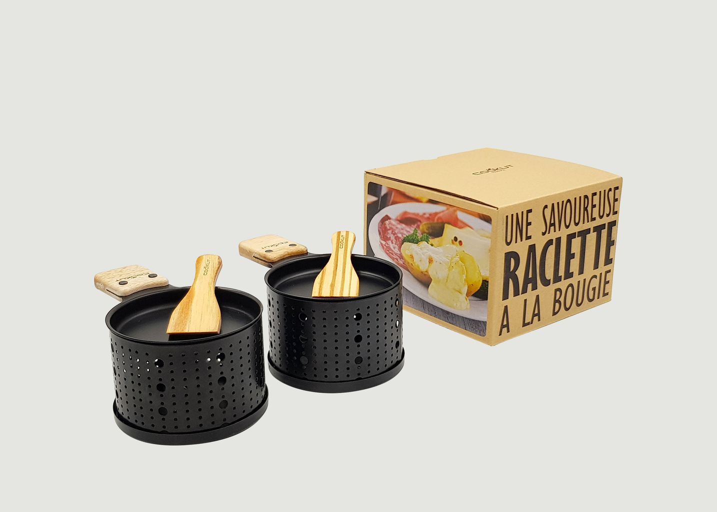 Raclette à la bougie duo vivre d'amour et de raclette à la bougie ! -  Cookut