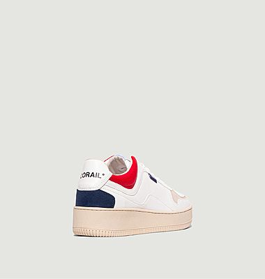 Line 90 Navy Red Sneakers