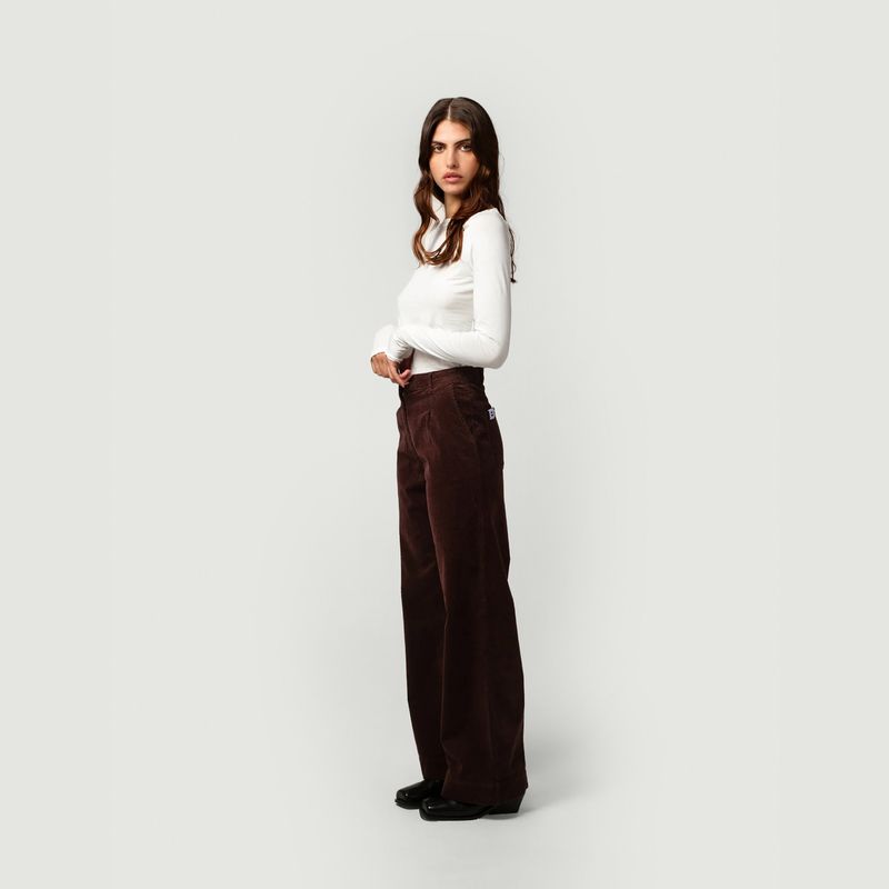 Pantalon Pince Femme - Côtelé Paris