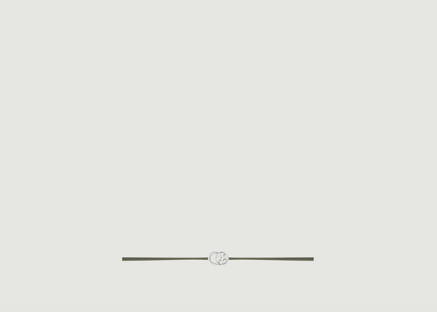 Bracelet cordon Let's Commit 0.15ct - Courbet