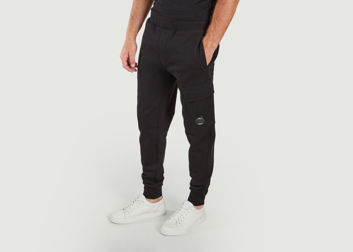 Pantalon de survêtement en polaire à relief diagonal - C.P. COMPANY