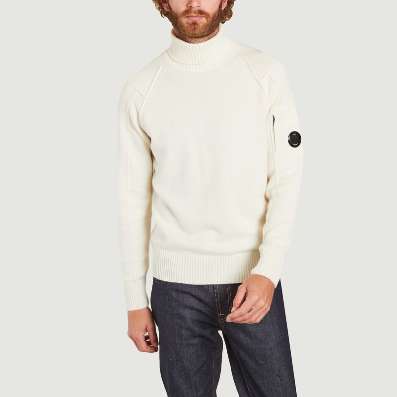 Lamb's wool turtleneck sweater - C.P. COMPANY