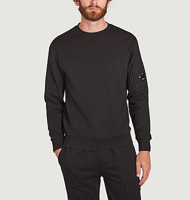 Diagonales Sweatshirt aus Baumwolle