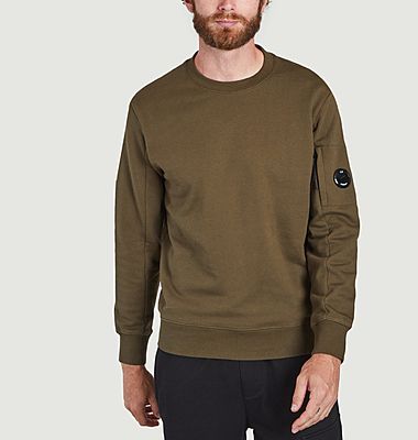 Sweatshirt Diagonal en coton 