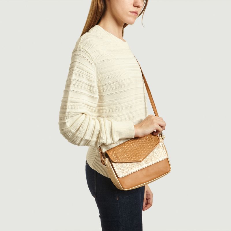 Sac Mini Leçon en Cuir - Craie