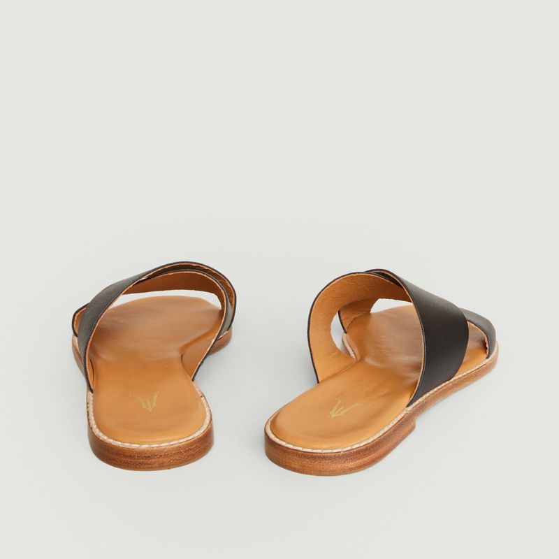 Sandales en cuir Infinity - Craie