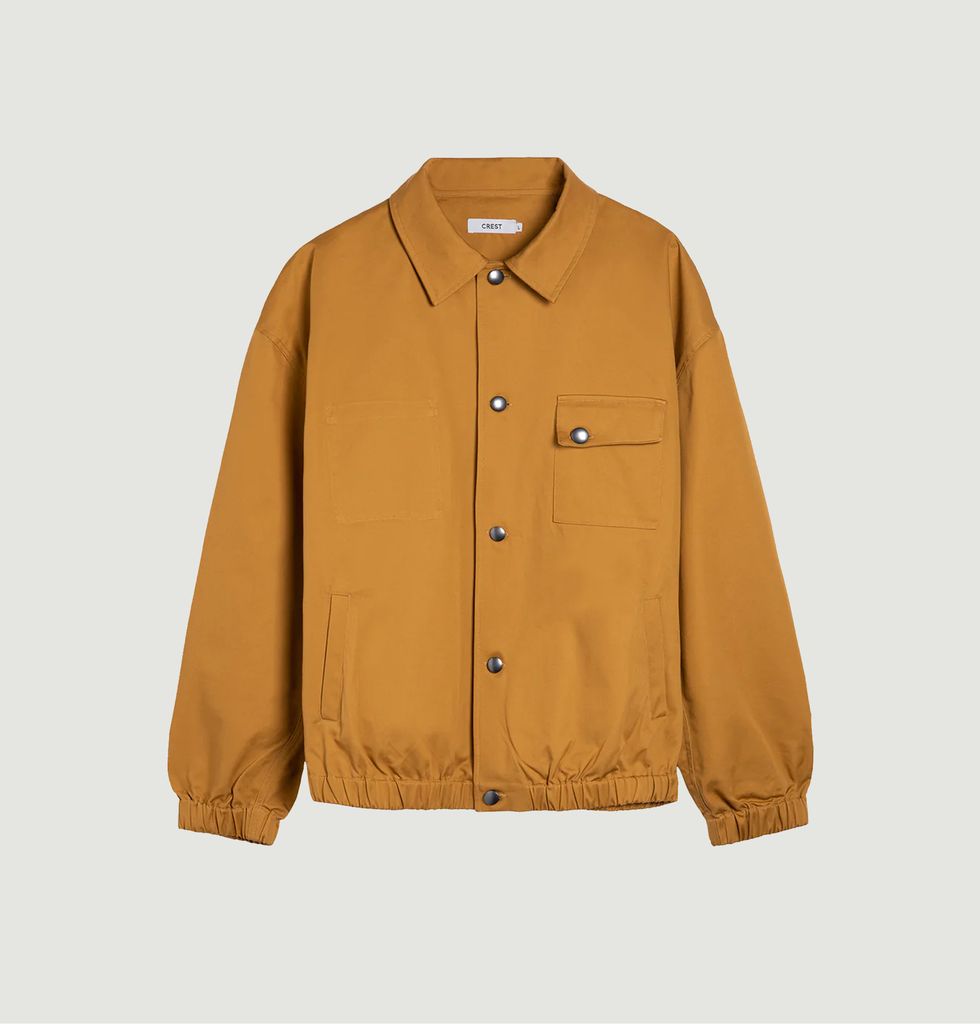 Veste ?� ?�cusson Moutarde Crest | L�??Exception