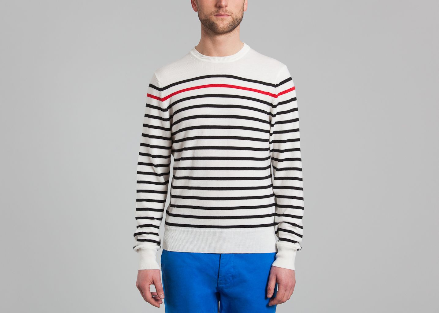 Pull William Cuisse de Grenouille Blanc L'Exception