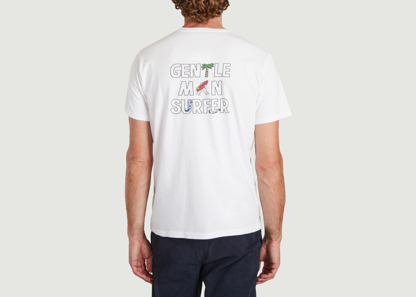 T-shirt en coton bio Maxo Gentleman - Cuisse de Grenouille