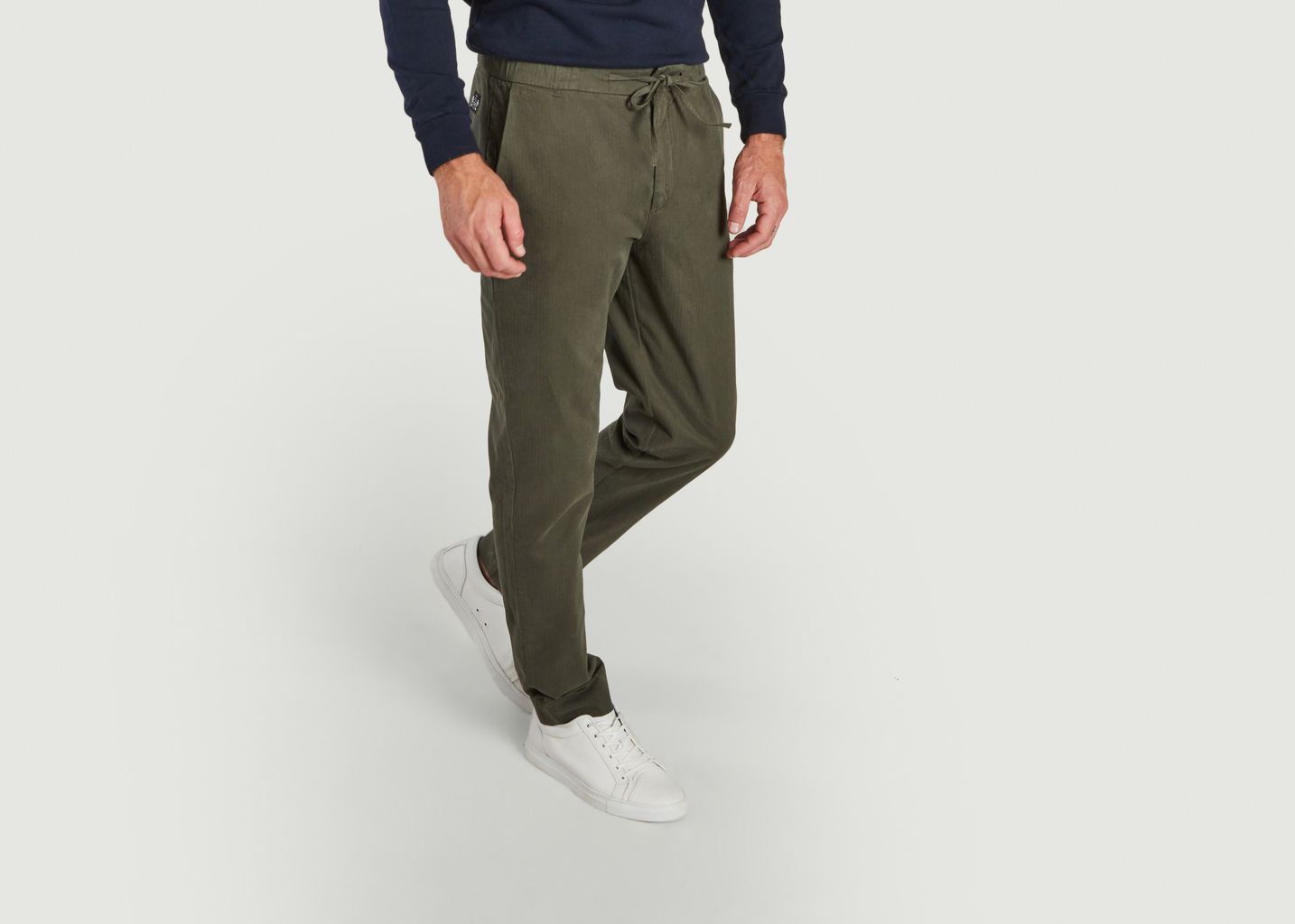 Pantalon droit en coton bio Moriss - Cuisse de Grenouille