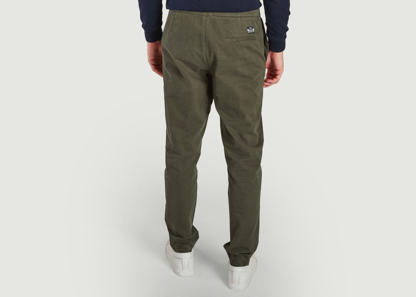 Pantalon droit en coton bio Moriss - Cuisse de Grenouille