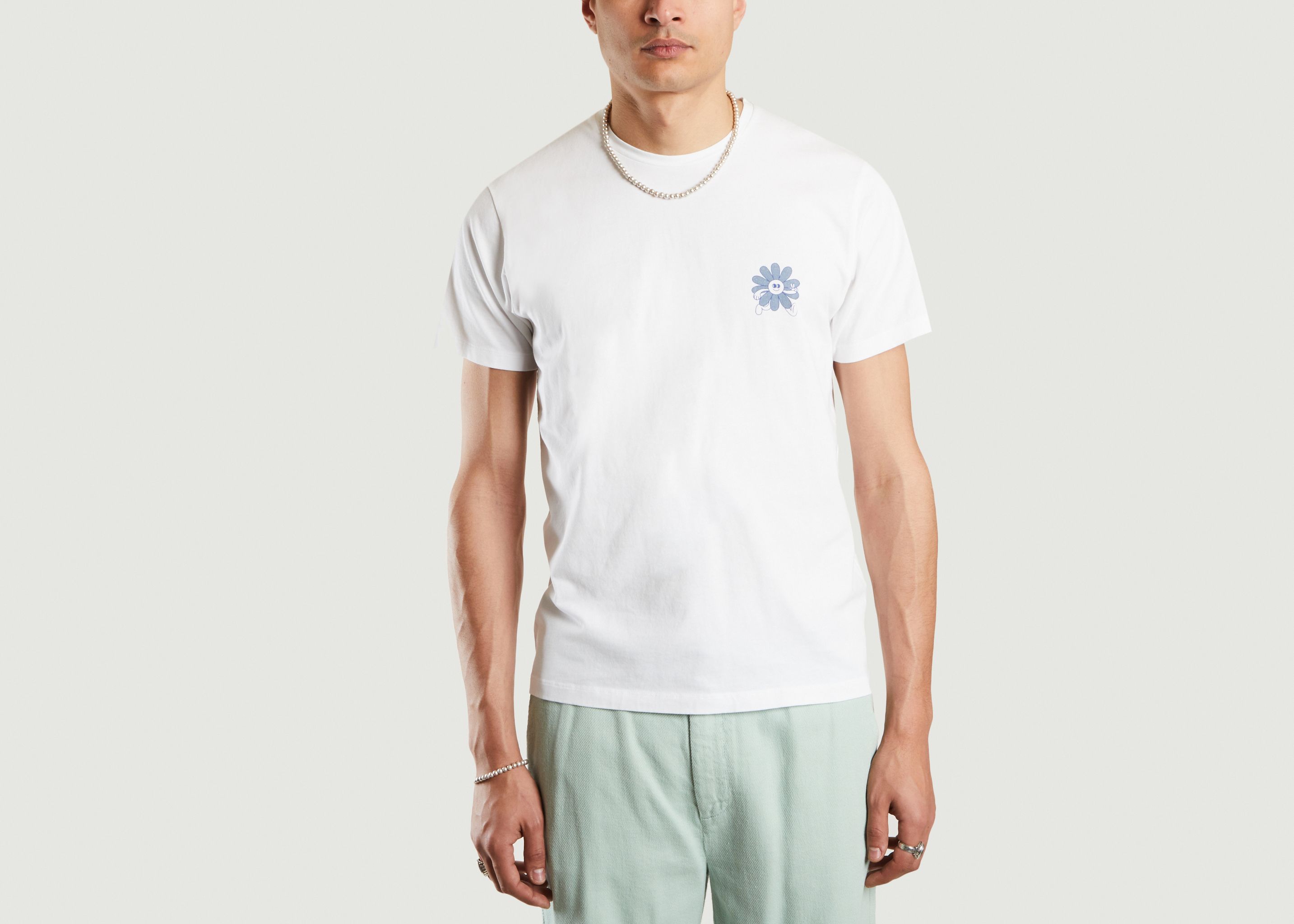 T-Shirt aus Bio-Baumwolle mit Fantasiedruck Nerio - Cuisse de Grenouille