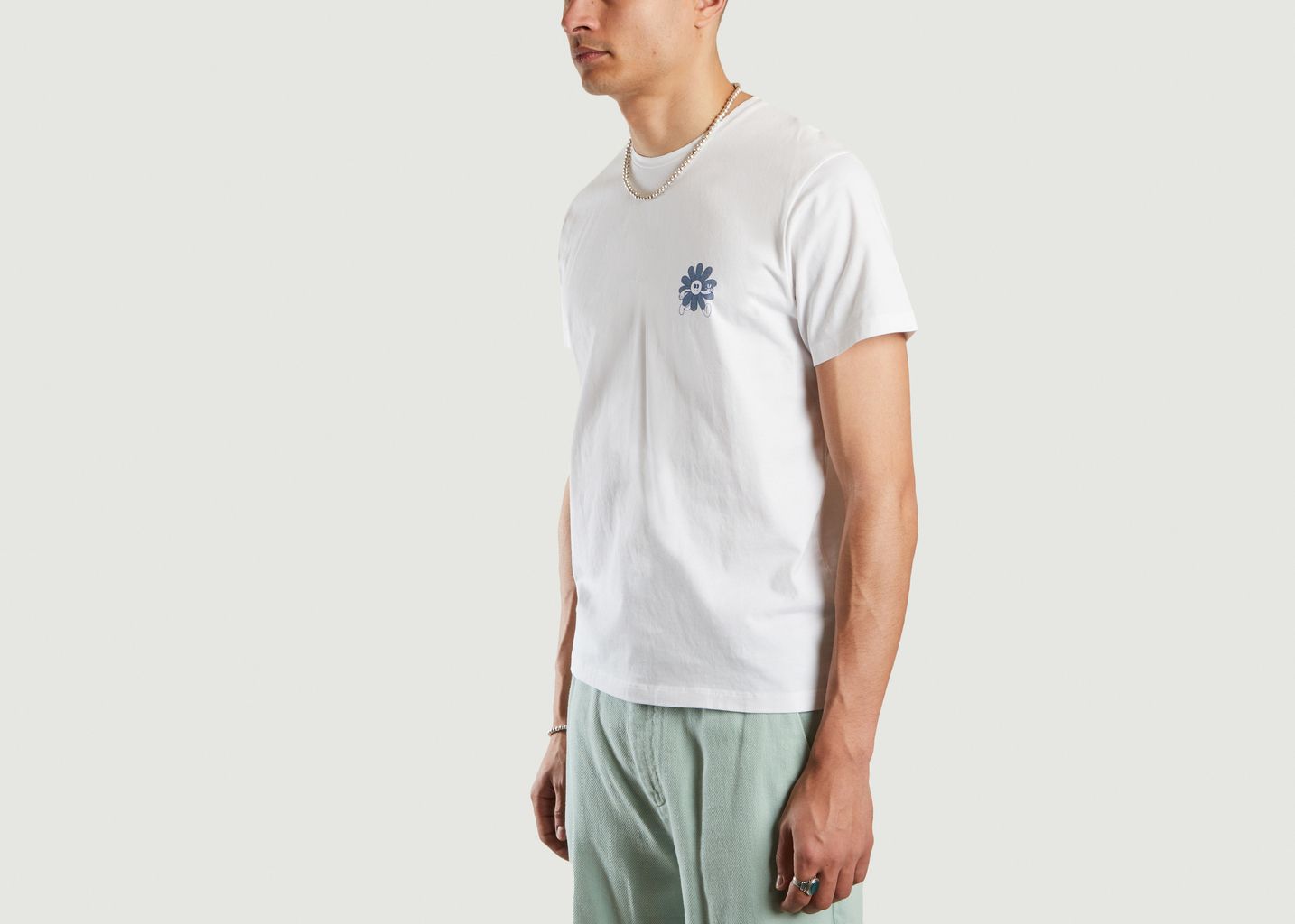 T-shirt en coton bio imprimé fantaisie Nerio - Cuisse de Grenouille