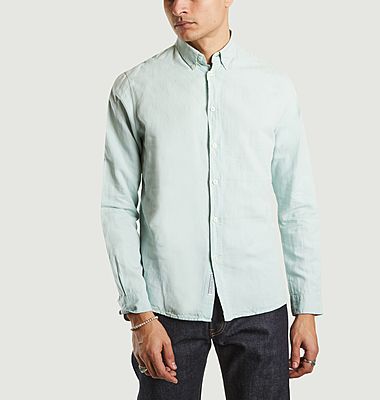 Nicolas cotton and linen shirt