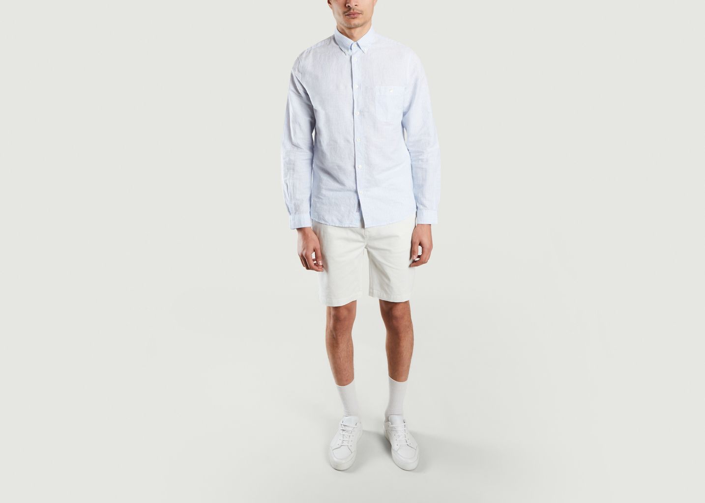 Chemise Nino Button Down Pocket - Cuisse de Grenouille