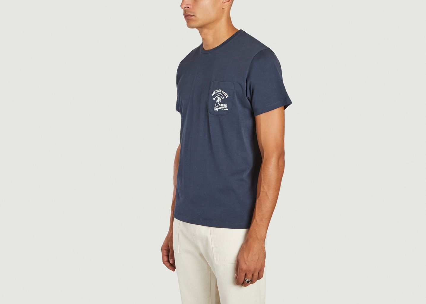 T-Shirt mit aufgestickter Tasche Odil - Cuisse de Grenouille