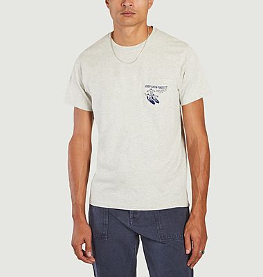 T-Shirt mit aufgestickter Tasche Odilon