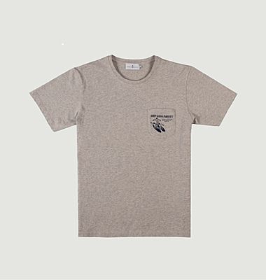 T-Shirt mit aufgestickter Tasche Odilon