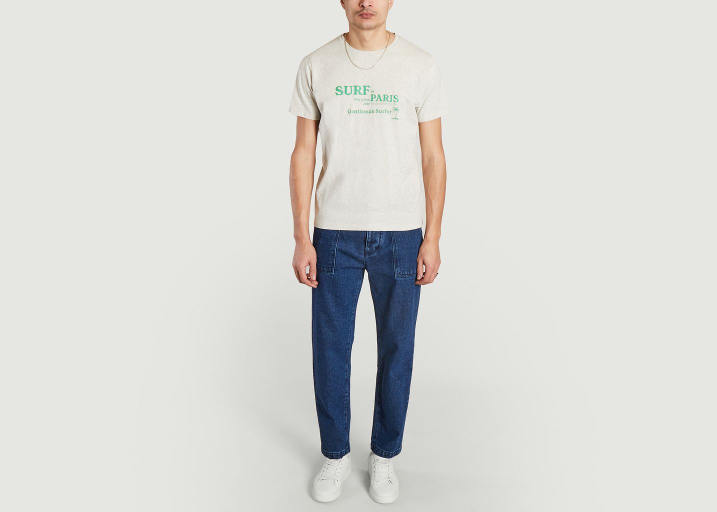 Park Baumwoll-T-Shirt - Cuisse de Grenouille