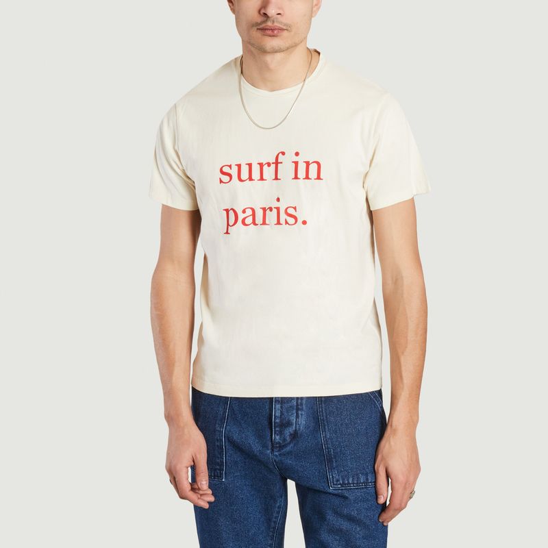 Surf In Paris T-Shirt aus Baumwolle - Cuisse de Grenouille