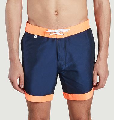 Two-tone swim shorts