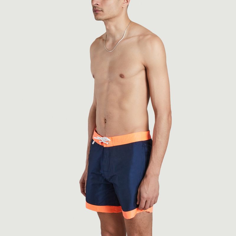 Two-tone swim shorts - Cuisse de Grenouille