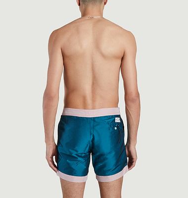 Two-tone swim shorts