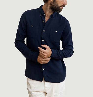 Organic cotton flannel shirt