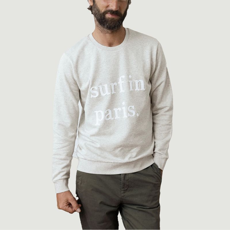 Sweatshirt aus Molton  - Cuisse de Grenouille
