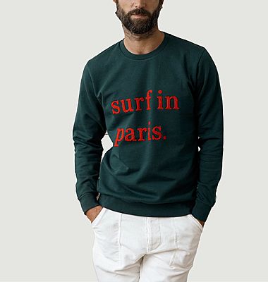 Sweatshirt en moleton surf in Paris 