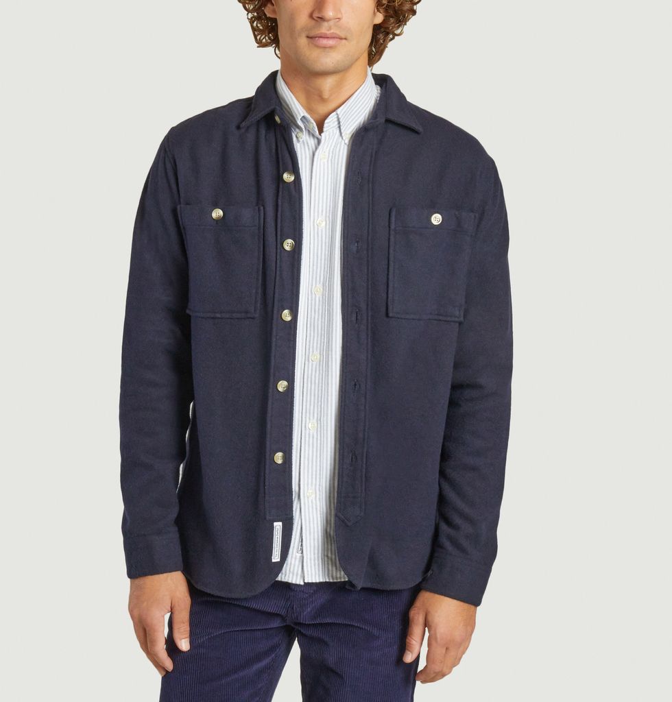 Chemise Rayée Balbina Pour Enfant Taille 128/134 - Avec Grenouille Argentée, état Très Bon