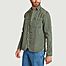 Heavy cotton twill overshirt  - Cuisse de Grenouille